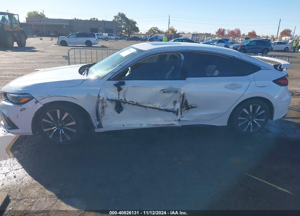 2022 HONDA CIVIC EX-L VIN: 19XFL1H73NE005927