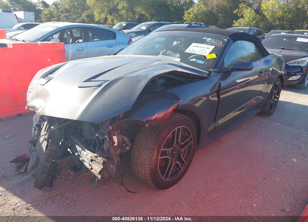 2020 FORD MUSTANG ECOBOOST PREMIUM VIN: 1FATP8UH6L5114539