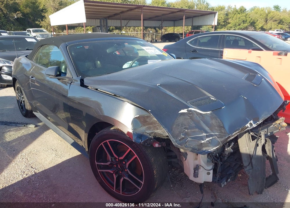 2020 FORD MUSTANG ECOBOOST PREMIUM VIN: 1FATP8UH6L5114539