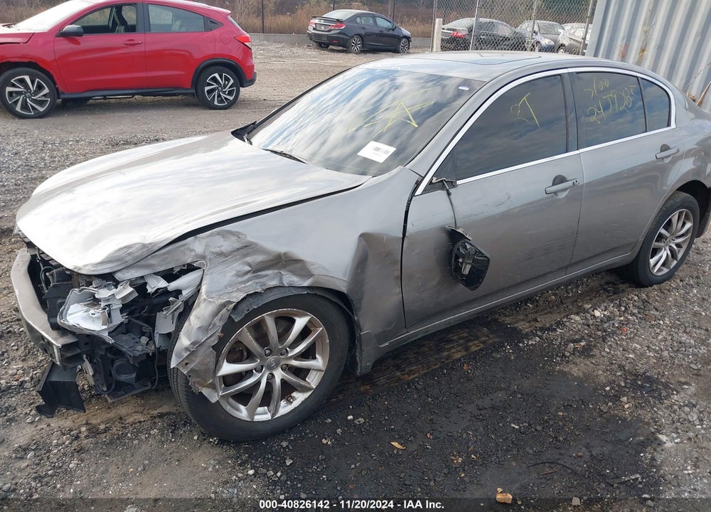 2007 INFINITI G35X VIN: JNKBV61F47M824343