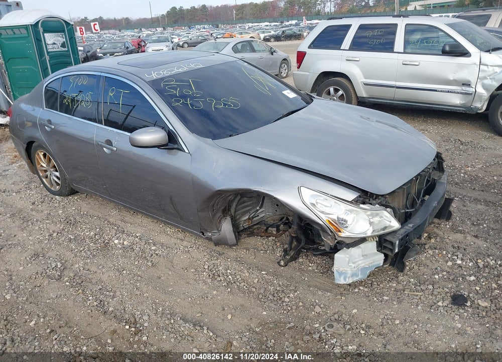 2007 INFINITI G35X VIN: JNKBV61F47M824343