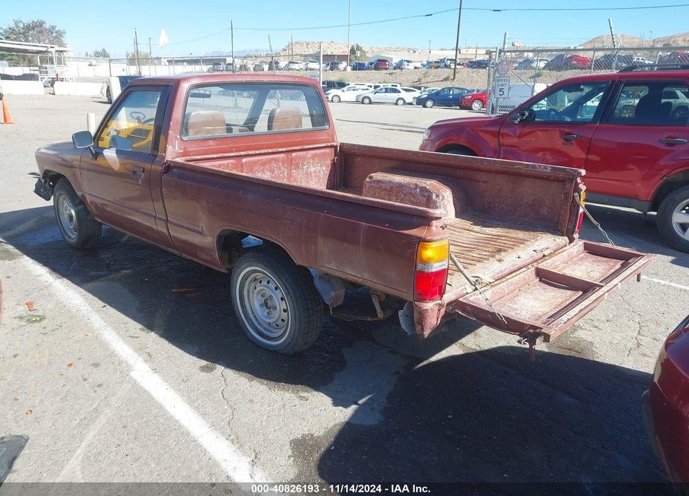 1985 TOYOTA PICKUP 1/2 TON RN50 VIN: JT4RN50RXF0096815
