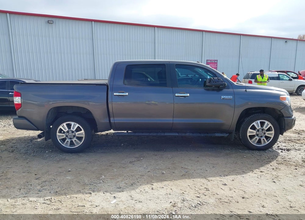 2017 TOYOTA TUNDRA PLATINUM 5.7L V8 VIN: 5TFGW5F11HX217697