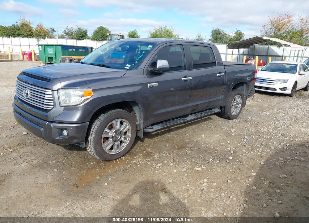 2017 TOYOTA TUNDRA PLATINUM 5.7L V8 VIN: 5TFGW5F11HX217697