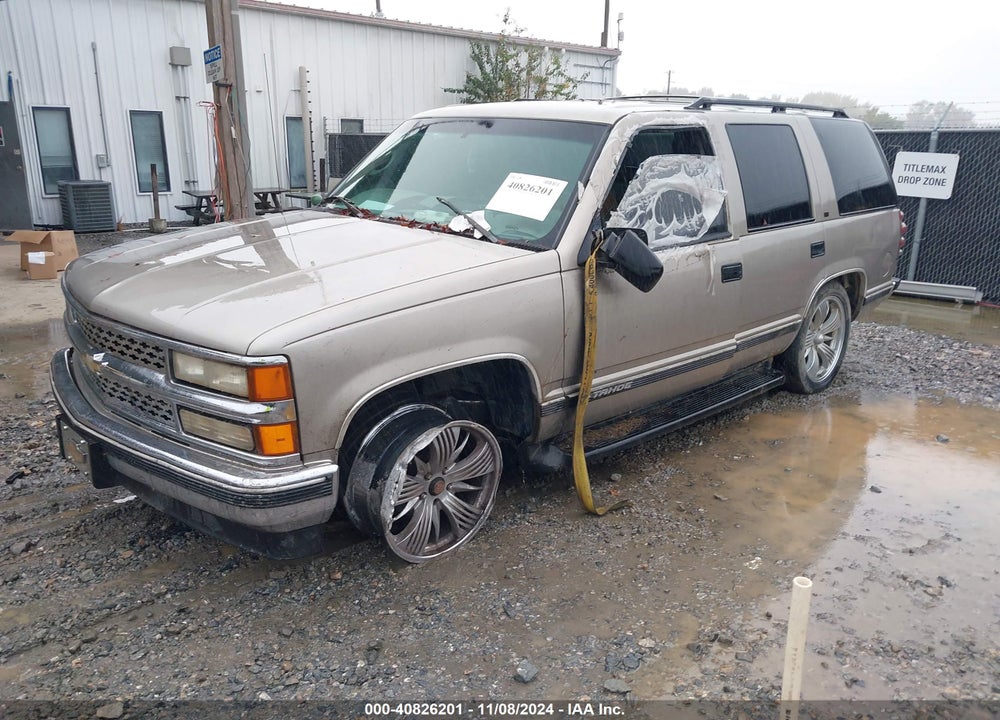 1999 CHEVROLET TAHOE LT VIN: 1GNEC13R9XR150344