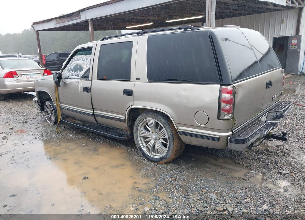 1999 CHEVROLET TAHOE LT VIN: 1GNEC13R9XR150344