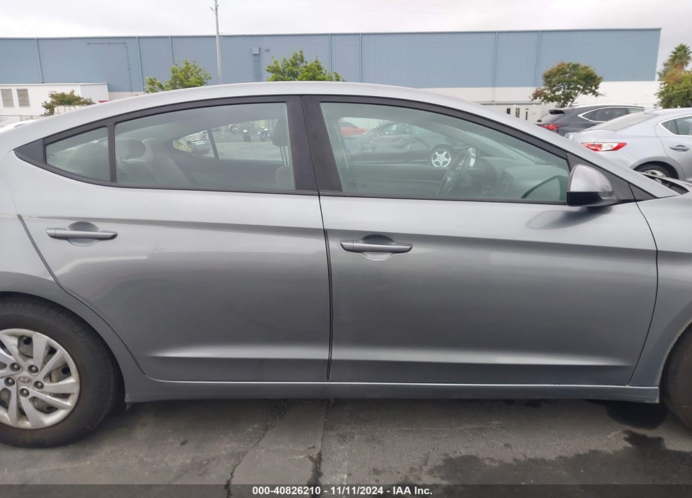 2018 HYUNDAI ELANTRA SE VIN: KMHD74LF3JU449649