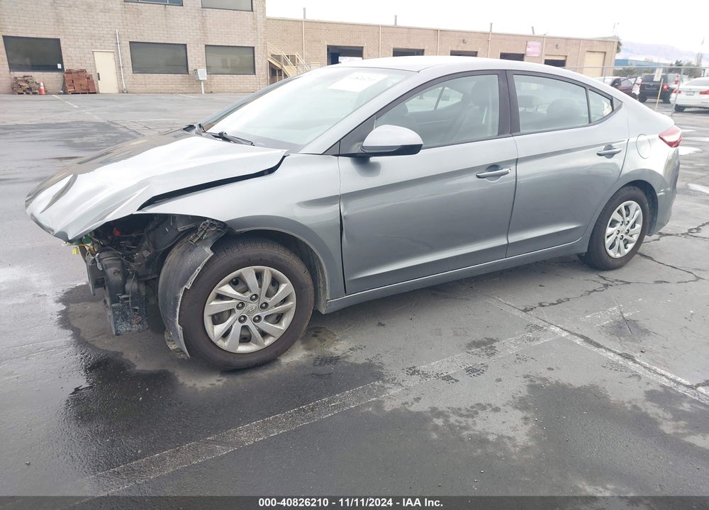 2018 HYUNDAI ELANTRA SE VIN: KMHD74LF3JU449649