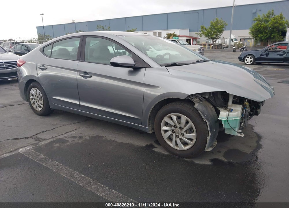 2018 HYUNDAI ELANTRA SE VIN: KMHD74LF3JU449649