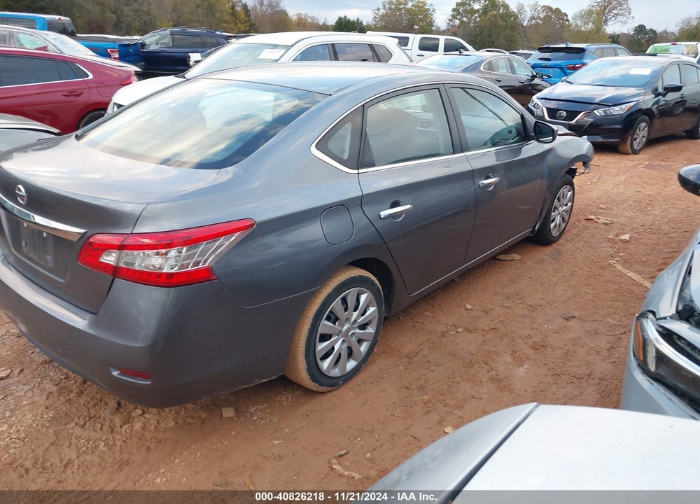 2015 NISSAN SENTRA S VIN: 3N1AB7AP8FY343790