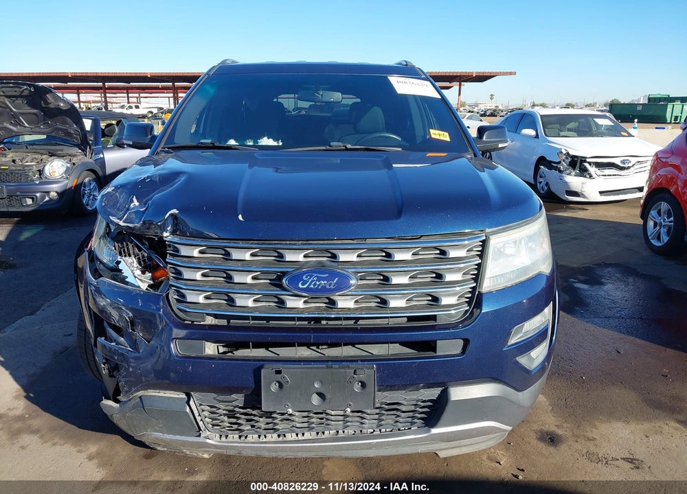 2017 FORD EXPLORER XLT VIN: 1FM5K7D87HGA12394