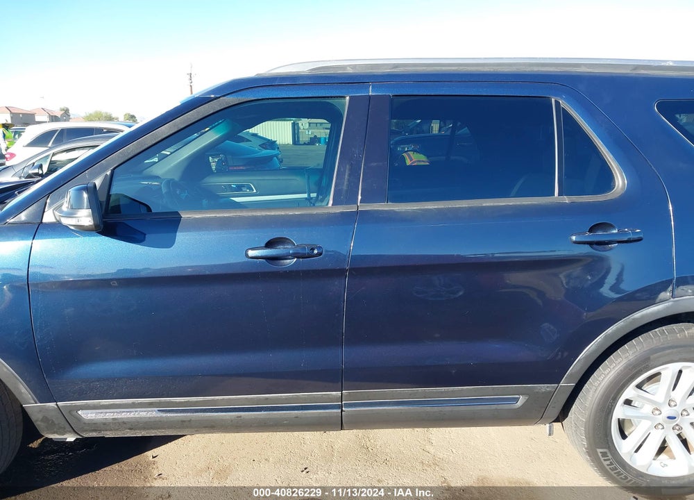 2017 FORD EXPLORER XLT VIN: 1FM5K7D87HGA12394