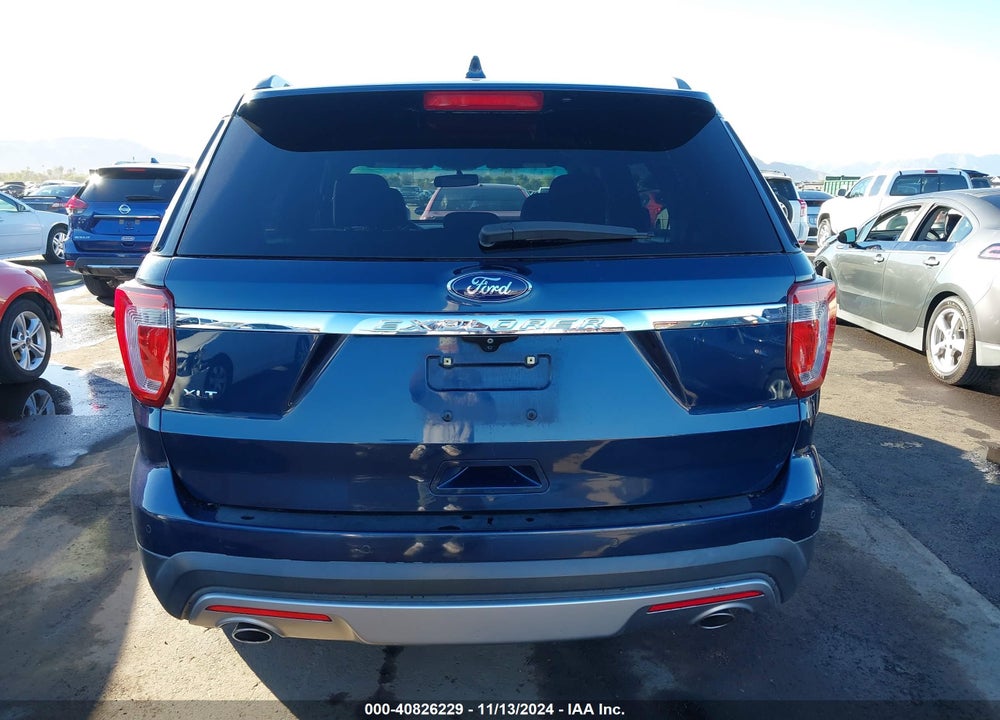 2017 FORD EXPLORER XLT VIN: 1FM5K7D87HGA12394