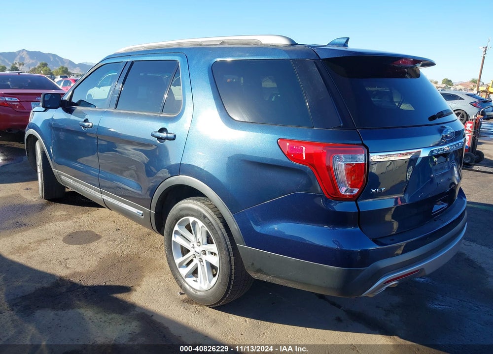2017 FORD EXPLORER XLT VIN: 1FM5K7D87HGA12394
