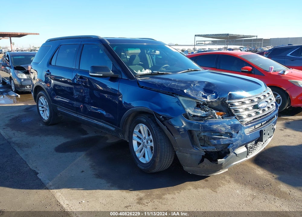 2017 FORD EXPLORER XLT VIN: 1FM5K7D87HGA12394