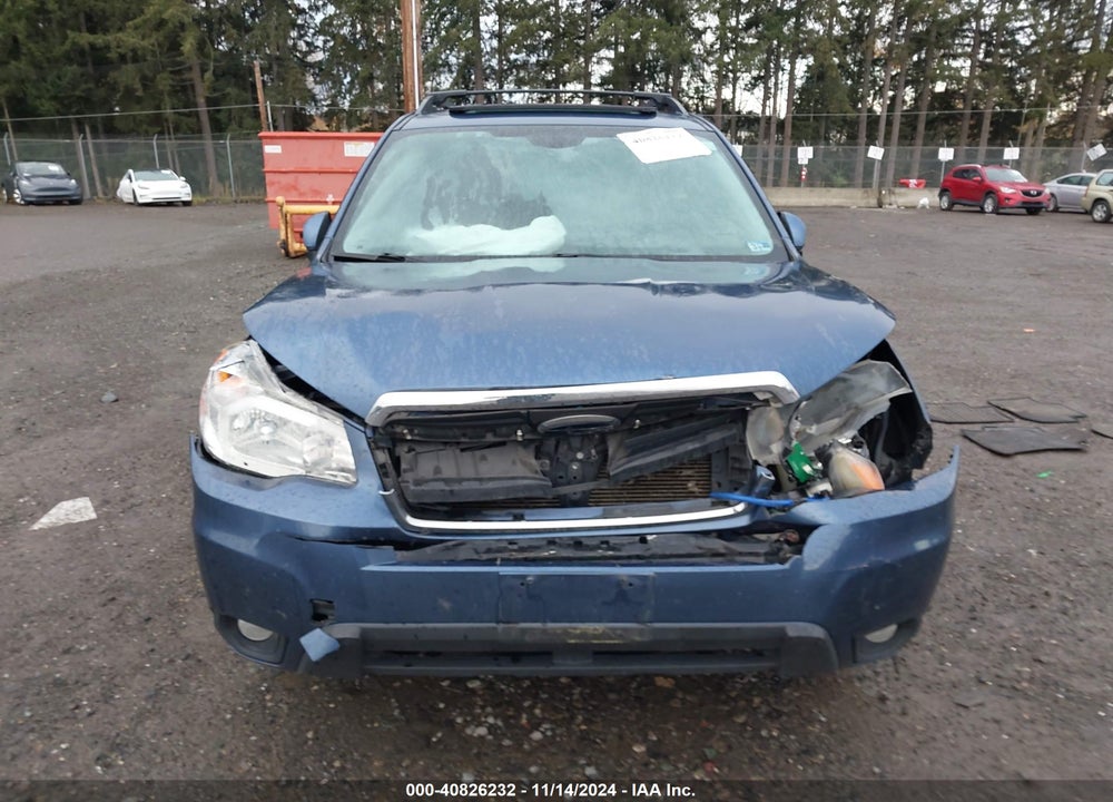2014 SUBARU FORESTER 2.5I TOURING VIN: JF2SJAPCXEH544625