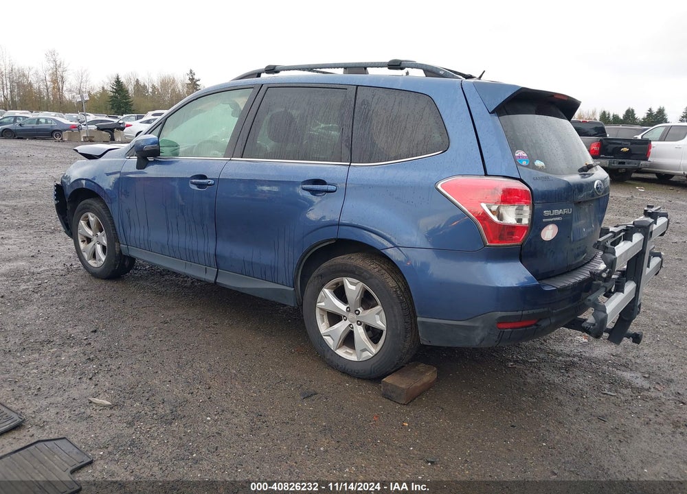 2014 SUBARU FORESTER 2.5I TOURING VIN: JF2SJAPCXEH544625