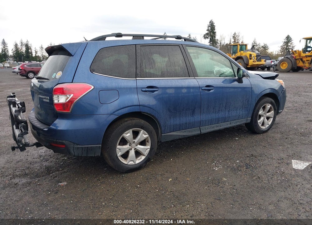 2014 SUBARU FORESTER 2.5I TOURING VIN: JF2SJAPCXEH544625