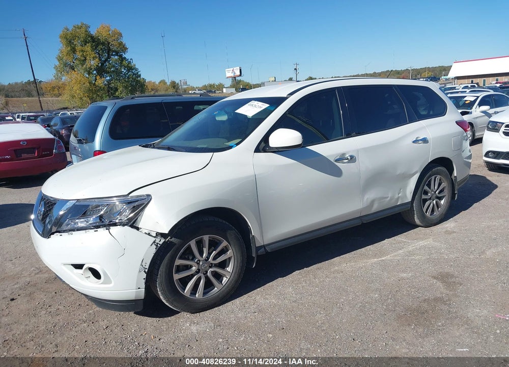 2014 NISSAN PATHFINDER S VIN: 5N1AR2MNXEC727353