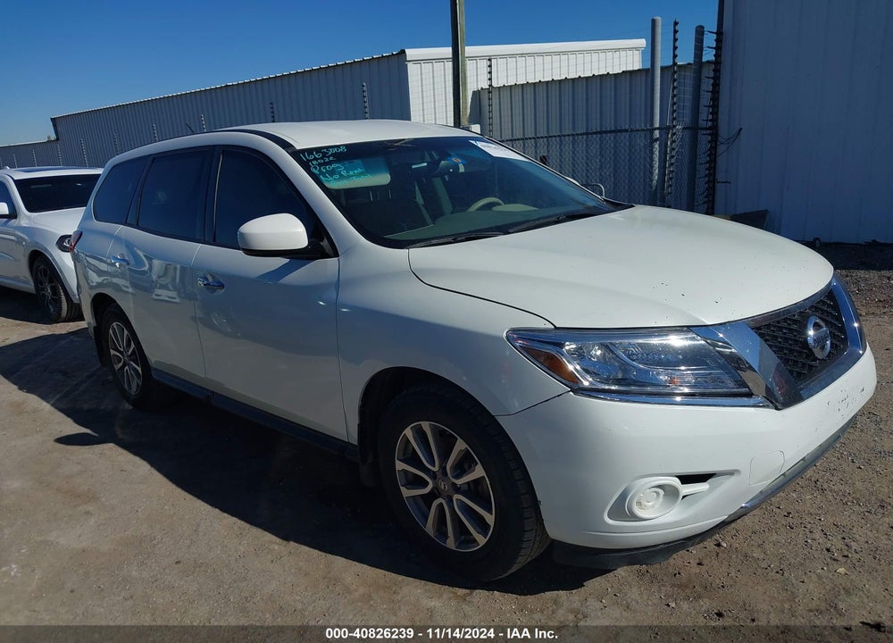 2014 NISSAN PATHFINDER S VIN: 5N1AR2MNXEC727353