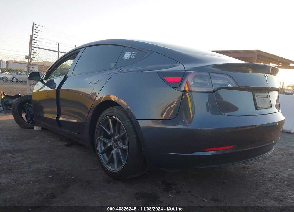 2022 TESLA MODEL 3 LONG RANGE DUAL MOTOR ALL-WHEEL DRIVE VIN: 5YJ3E1EB2NF207271