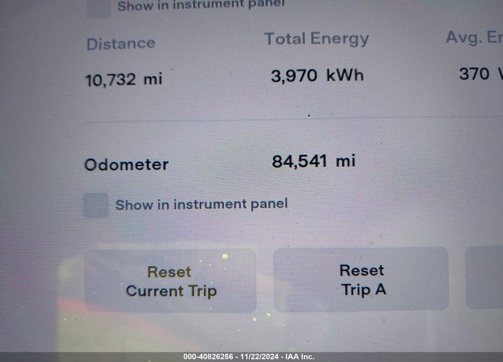 2014 TESLA MODEL S VIN: 5YJSA1H15EFP61933
