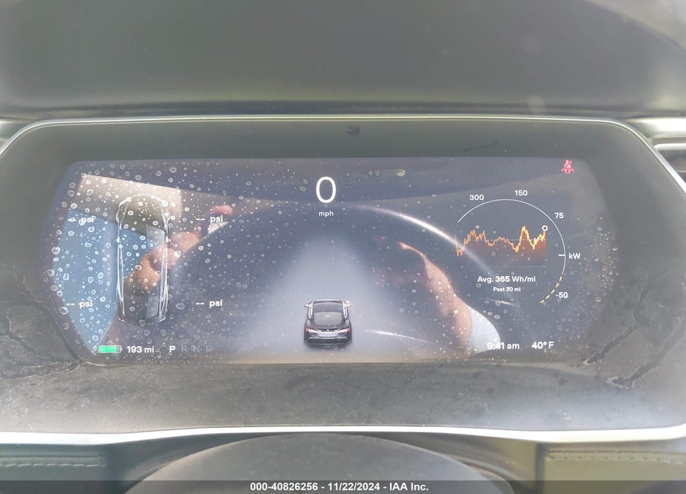2014 TESLA MODEL S VIN: 5YJSA1H15EFP61933