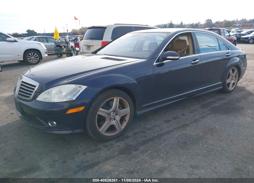 2008 MERCEDES-BENZ S 550 4MATIC VIN: WDDNG86X88A234113