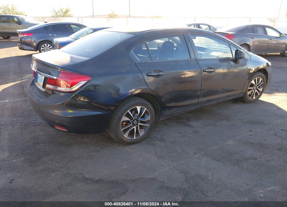 2013 HONDA CIVIC EX VIN: 19XFB2F82DE025153