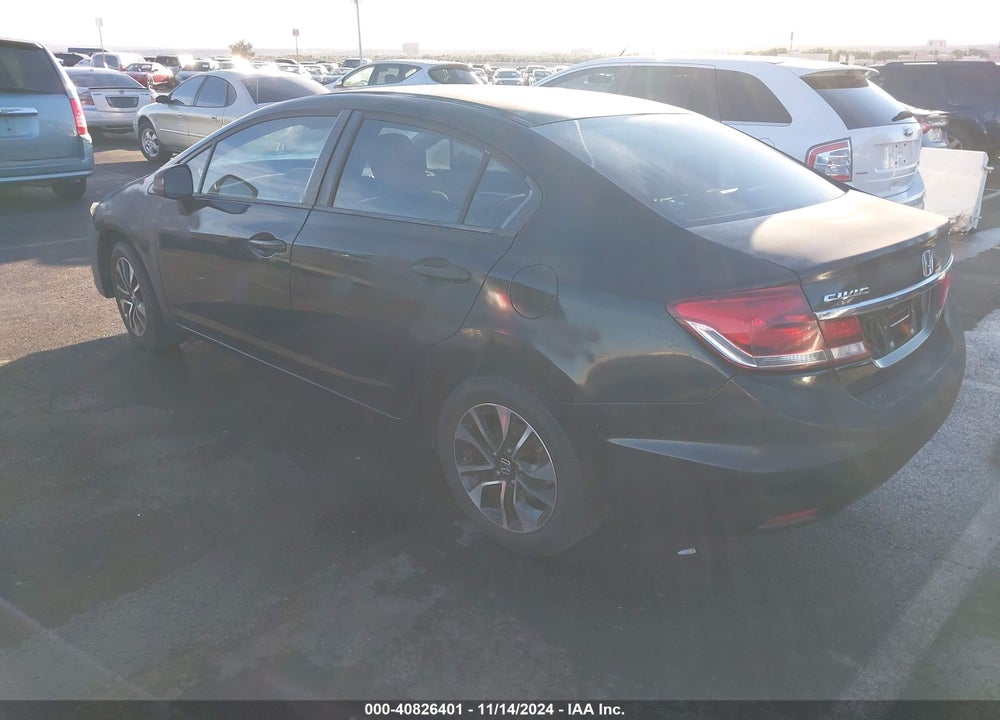 2013 HONDA CIVIC EX VIN: 19XFB2F82DE025153