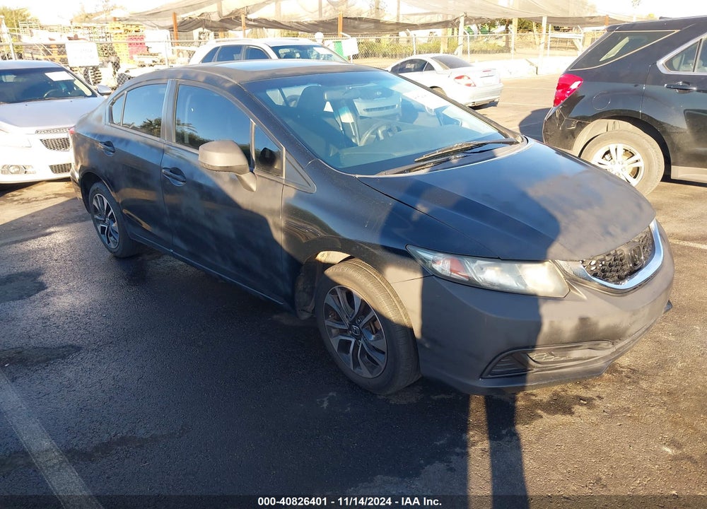 2013 HONDA CIVIC EX VIN: 19XFB2F82DE025153