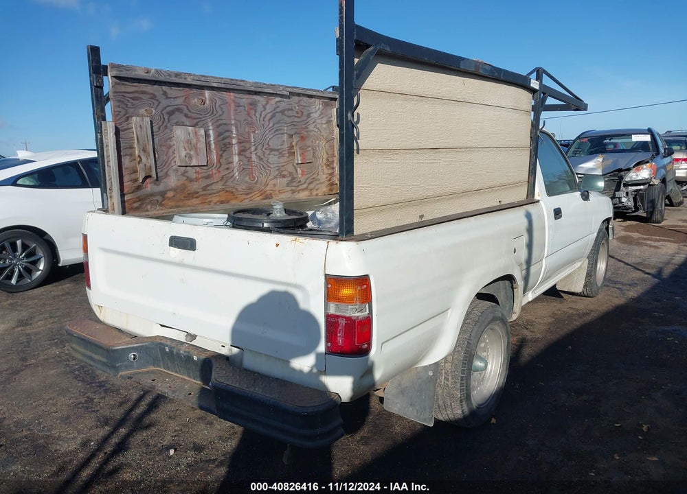 1994 TOYOTA PICKUP 1/2 TON SHORT WHLBASE STB VIN: 4TARN81A2RZ276019