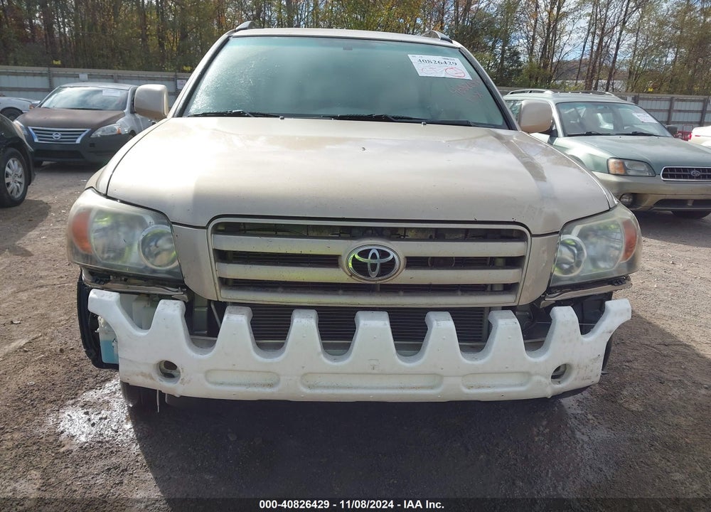 2004 TOYOTA HIGHLANDER V6 VIN: JTEDP21A540034050