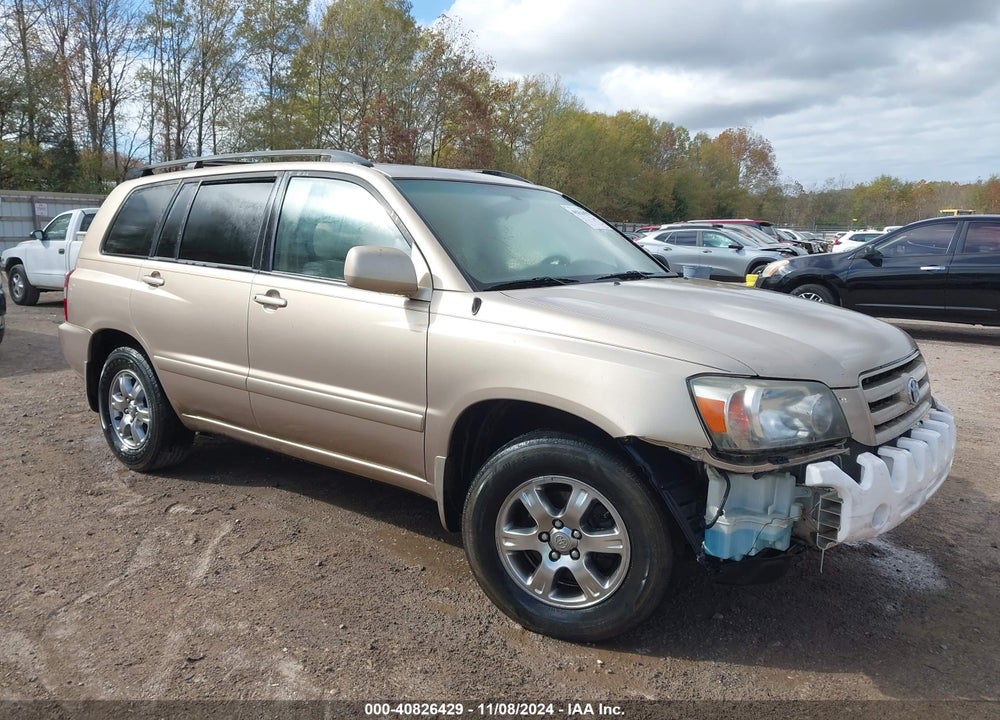 2004 TOYOTA HIGHLANDER V6 VIN: JTEDP21A540034050