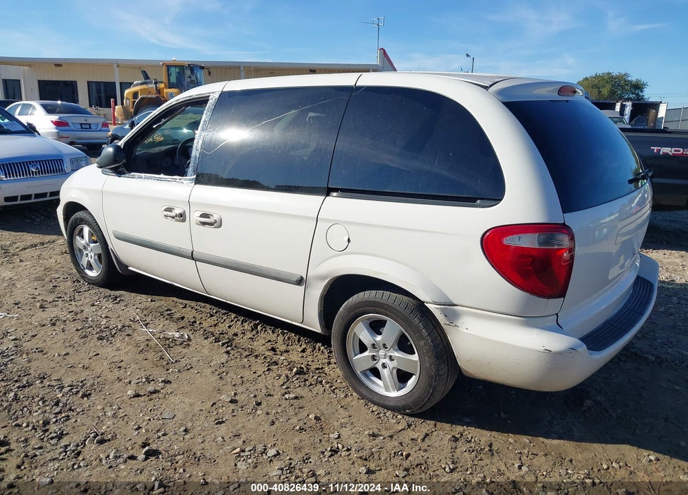 2007 DODGE CARAVAN SXT VIN: 1D4GP45RX7B182851