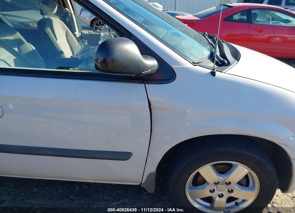 2007 DODGE CARAVAN SXT VIN: 1D4GP45RX7B182851