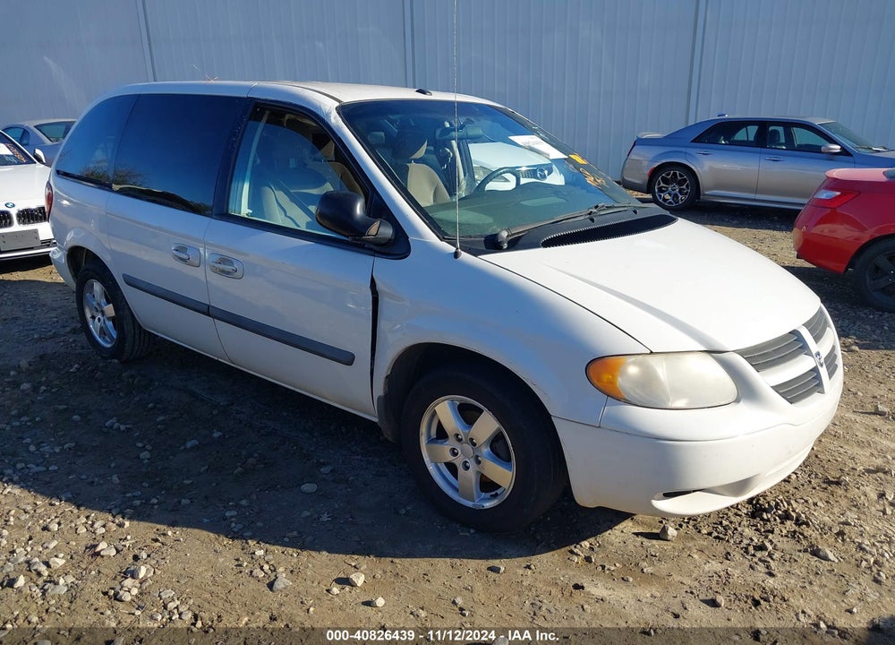 2007 DODGE CARAVAN SXT VIN: 1D4GP45RX7B182851