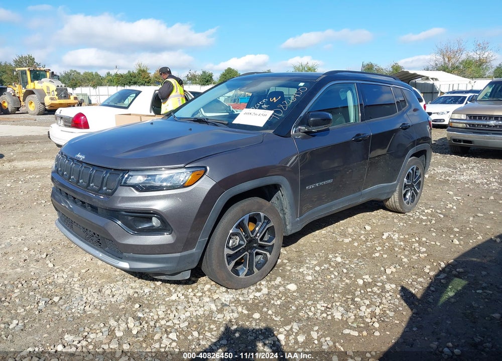 2022 JEEP COMPASS HIGH ALTITUDE 4X4/LIMITED 4X4 VIN: 3C4NJDCB7NT120475