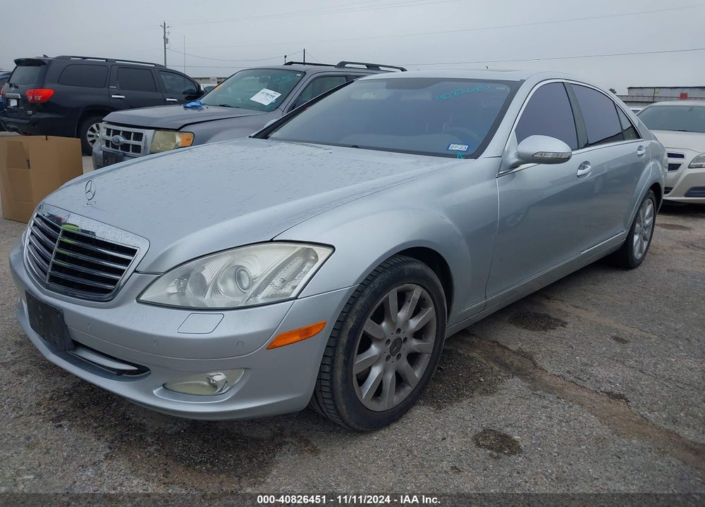 2007 MERCEDES-BENZ S 550 VIN: WDDNG71X37A041030