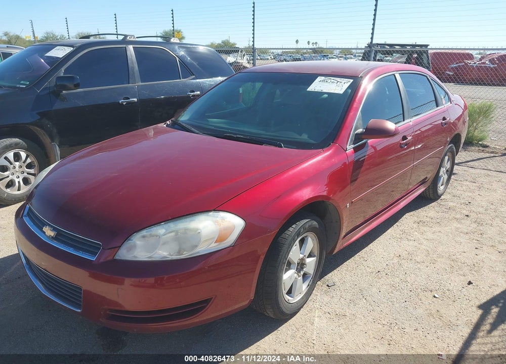 2009 CHEVROLET IMPALA LT VIN: 2G1WT57N391263240