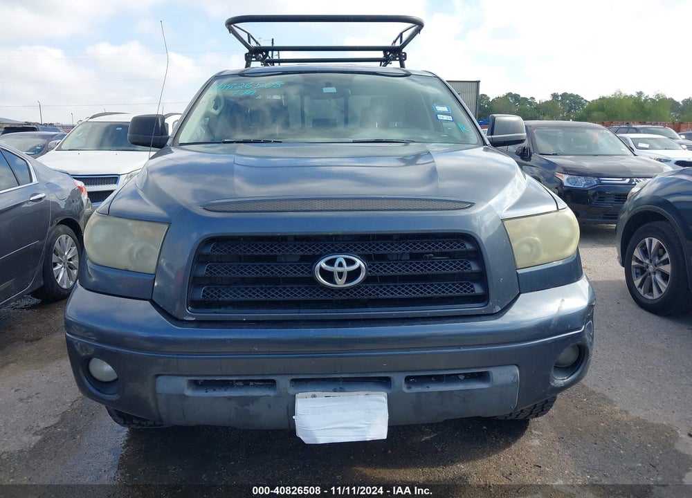 2007 TOYOTA TUNDRA SR5 V8 VIN: 5TFRV541X7X026812