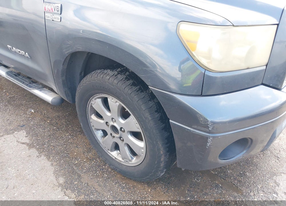 2007 TOYOTA TUNDRA SR5 V8 VIN: 5TFRV541X7X026812