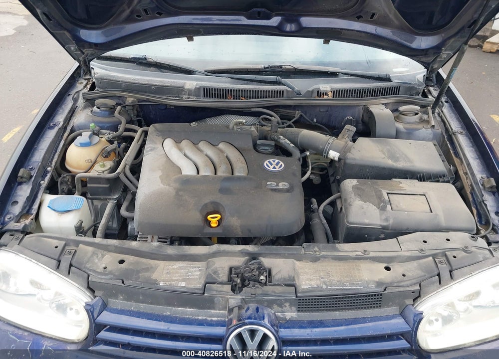 2001 VOLKSWAGEN GOLF GLS VIN: 9BWGS21J714006468
