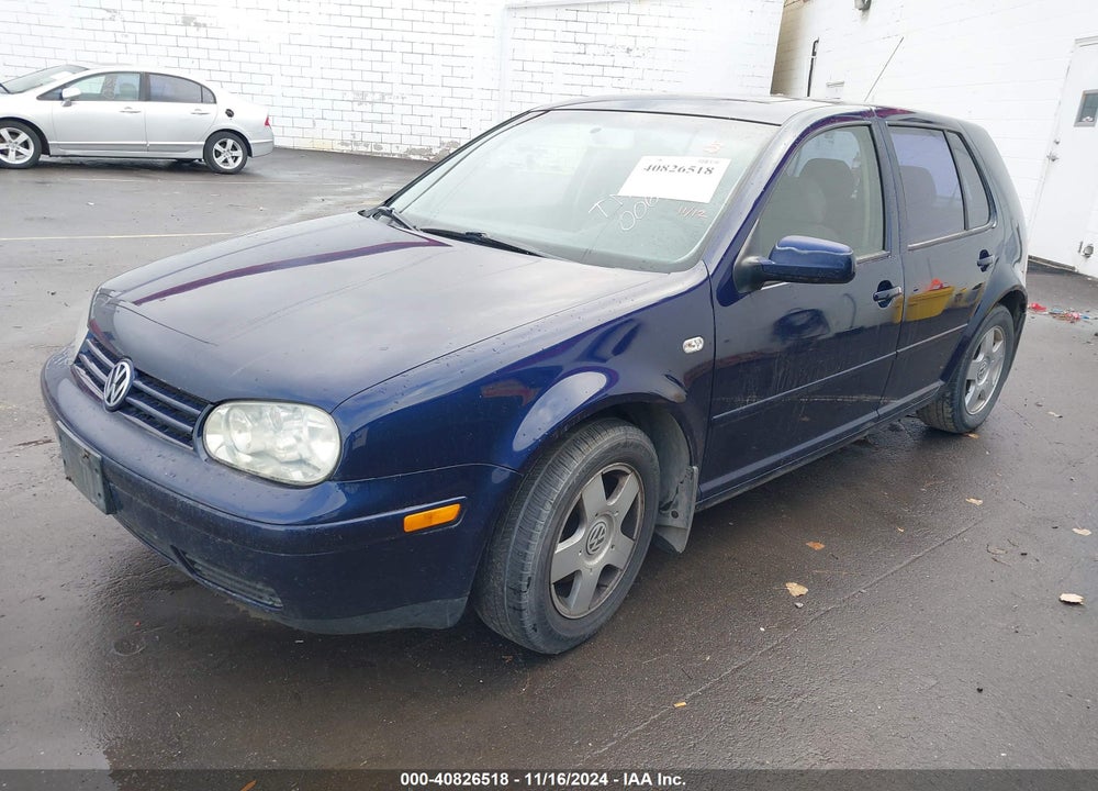 2001 VOLKSWAGEN GOLF GLS VIN: 9BWGS21J714006468