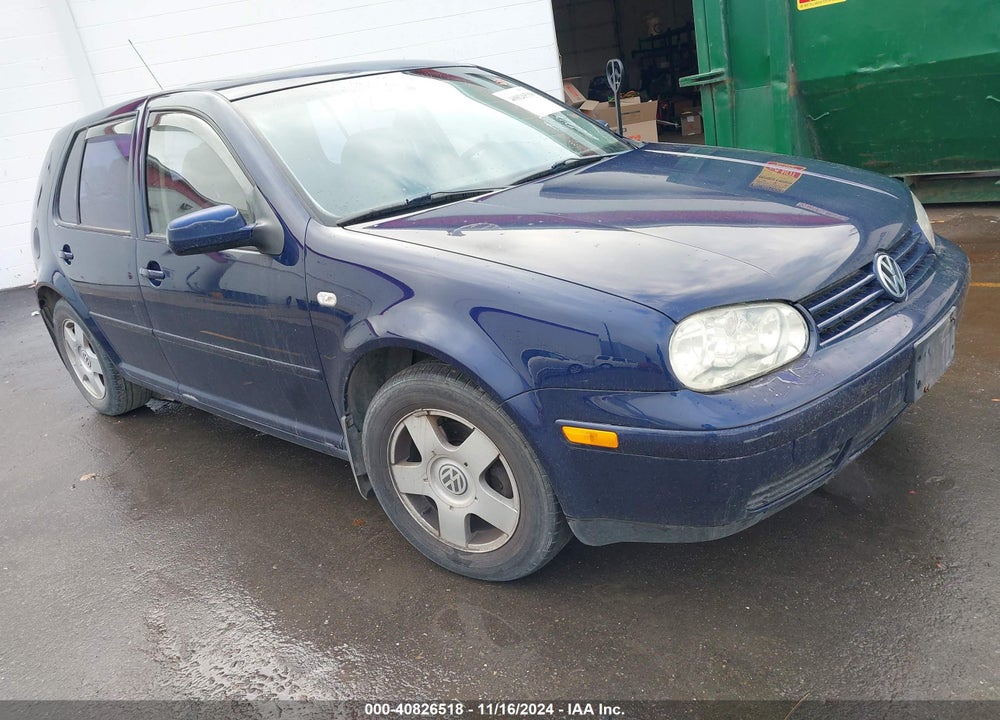 2001 VOLKSWAGEN GOLF GLS VIN: 9BWGS21J714006468