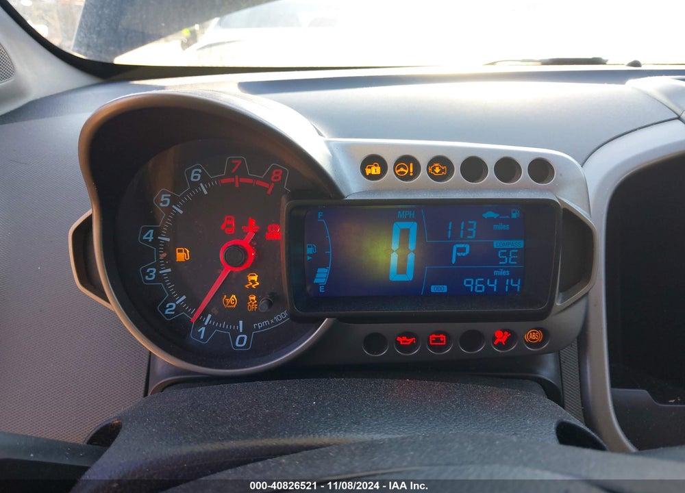 2014 CHEVROLET SONIC LT AUTO VIN: 1G1JC5SH7E4191761