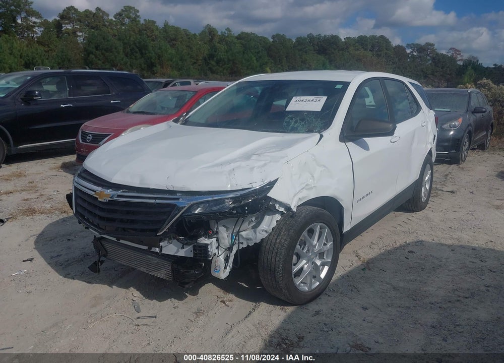 2022 CHEVROLET EQUINOX FWD LS VIN: 2GNAXHEV2N6119371