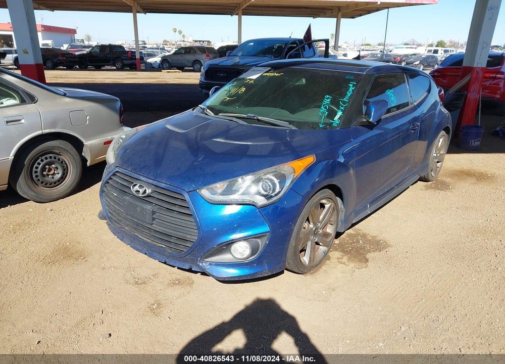 2015 HYUNDAI VELOSTER TURBO VIN: KMHTC6AE5FU245469