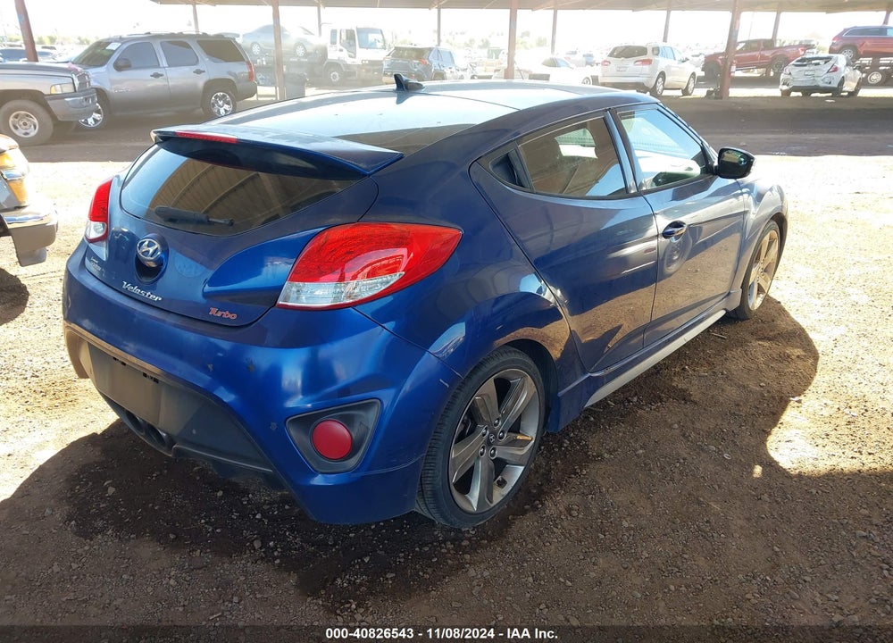 2015 HYUNDAI VELOSTER TURBO VIN: KMHTC6AE5FU245469