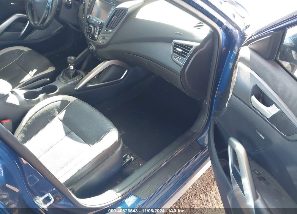 2015 HYUNDAI VELOSTER TURBO VIN: KMHTC6AE5FU245469